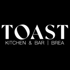 TRG - TOAST KITCHEN & BAR - HEAVYWEIGHT UNISEX S/S TEE - BLACK Design