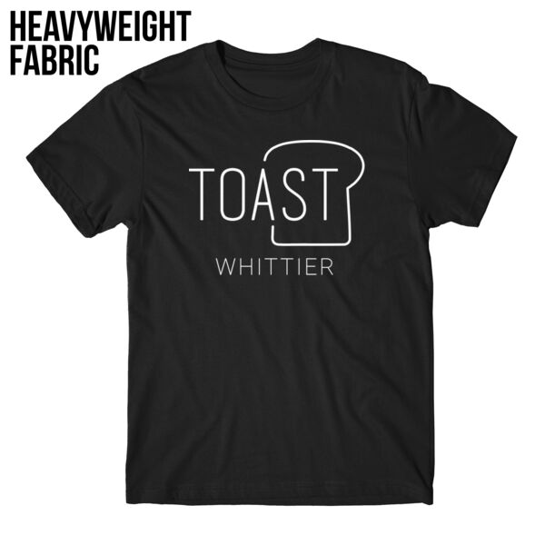TRG - TOAST - HEAVYWEIGHT UNISEX S/S TEE - BLACK Thumbnail