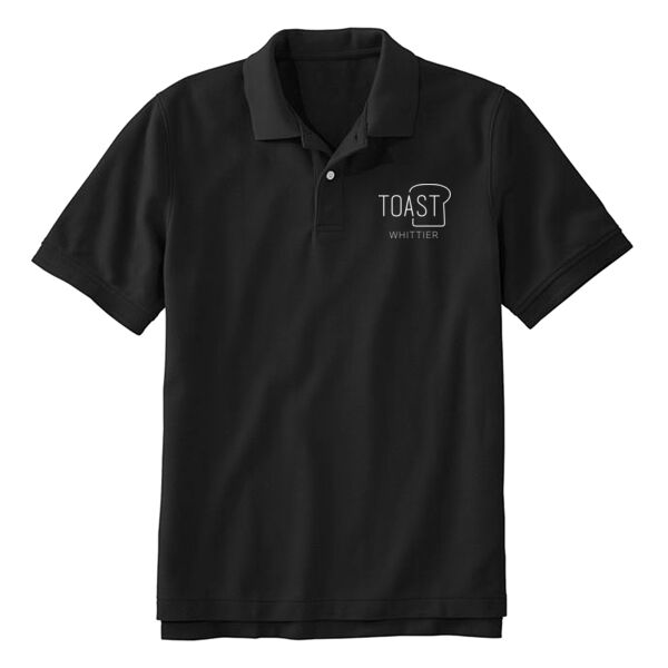 ***MANAGERS ONLY*** TRG - TOAST - UNISEX POLO SHIRT - BLACK Thumbnail