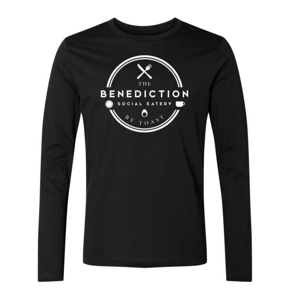 TRG - BENEDICTION - PREMIUM UNISEX L/S TEE - BLACK Thumbnail