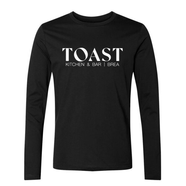 TRG - TOAST KITCHEN & BAR - PREMIUM UNISEX L/S TEE - BLACK Thumbnail