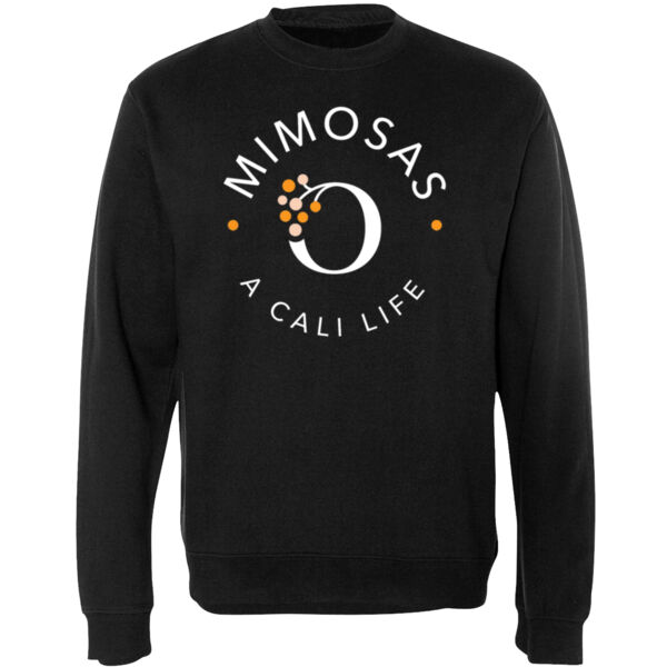 TRG - MIMOSAS - PREMIUM UNISEX CREWNECK SWEATSHIRT - BLACK Thumbnail